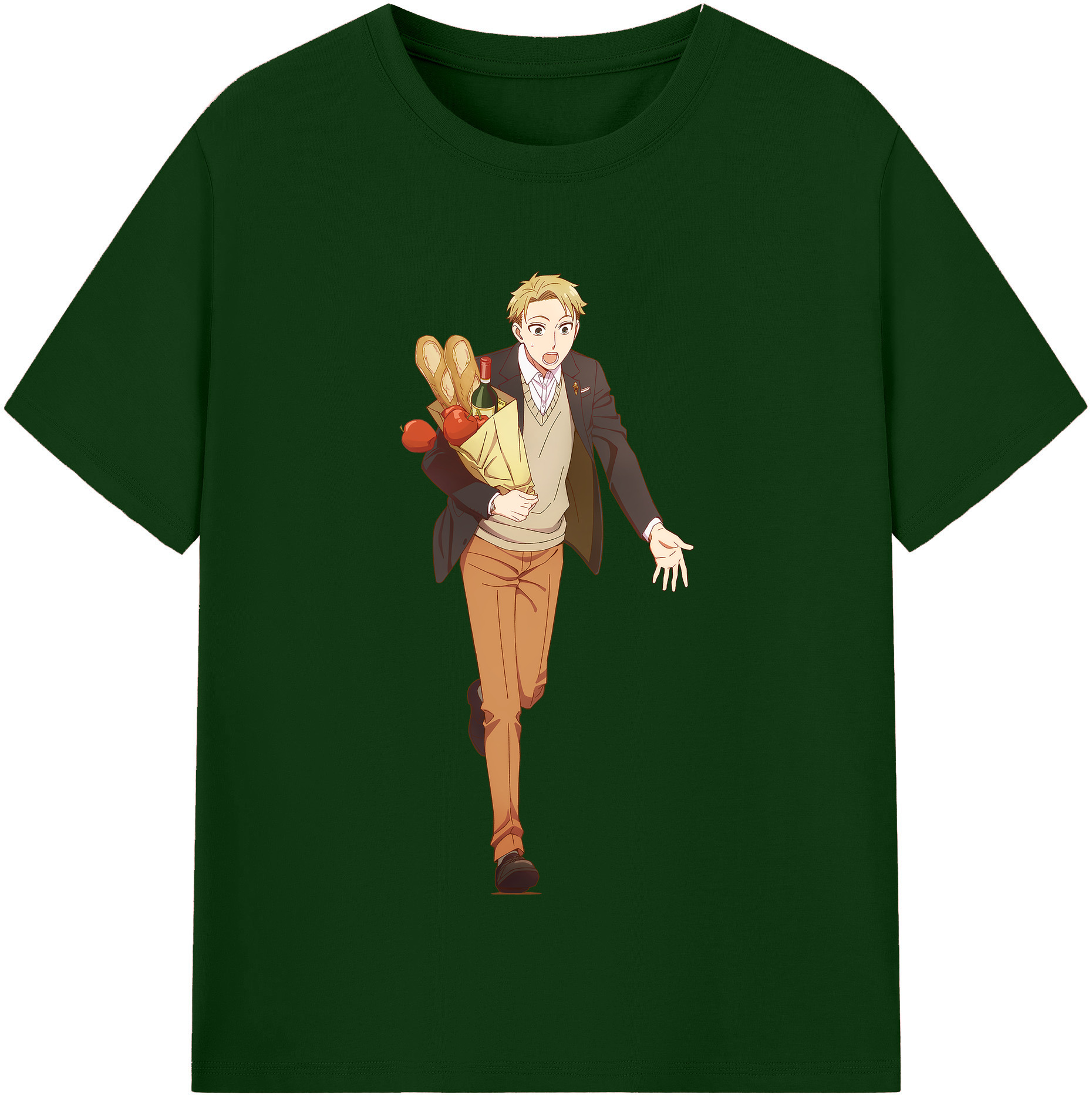 （画像用） SPY×FAMILY间谍家家酒 綿100％半袖Tシャツ（フロントプリント）